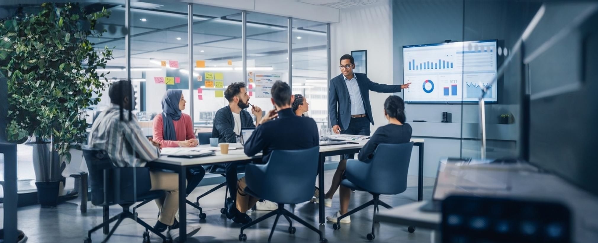 Elite Probiz Advisors team in a business strategy meeting